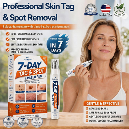 𝐏𝐡𝐚𝐫𝐦𝐚𝐜𝐢𝐬𝐭 𝐑𝐞𝐜𝐨𝐦𝐦𝐞𝐧𝐝𝐞𝐝 🌿🌿Natravor® 7-𝐷𝑎𝑦 𝗧𝐚𝐠 & 𝗦𝗽𝐨𝐭 𝐄𝐫𝒂𝒔𝒆𝒓🪄(Zero 𝐏𝐚𝐢𝐧, Zero 𝐒𝐜𝐚𝒓𝒔 Rollerball)👩‍⚕️