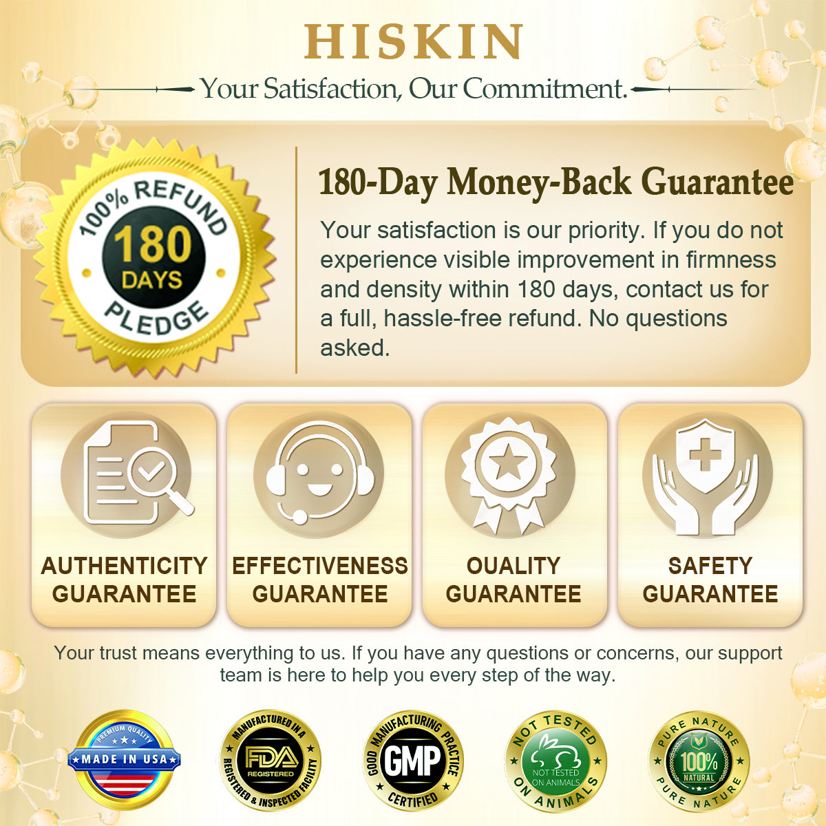 HISKIN®🎉 Bust Volume, Lift & Firming Nano Microneedle Patch Volufiline + Exosome + Copper Peptide Formula Powered by Cellular Renewal Technology