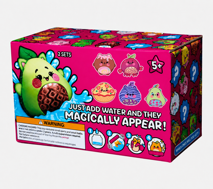 🔥Last Day: 60% OFF🔥 Surprise Reveal Squishy Characters | The Water Reveal Toy That Brings Magic To Life
