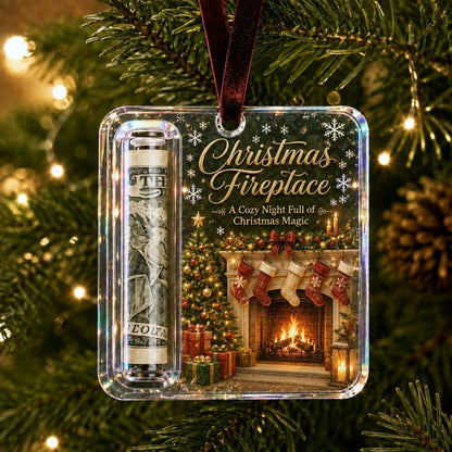 LAST DAY 50% OFF - 🎄Christmas Cash Gift Ornament- Make Cash Feel Like A Real Christmas Gift💵