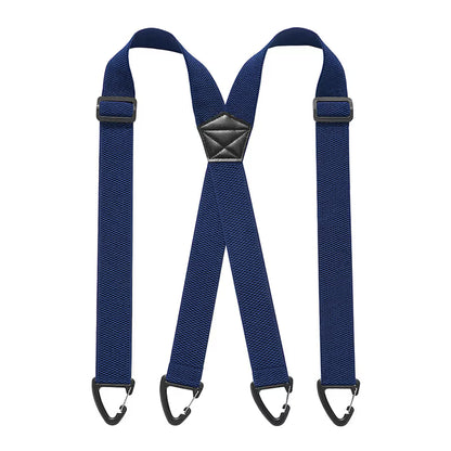 ⏳LAST DAY SALE 49% OFF !!📢Men's X-Back Suspenders with Hook Clips