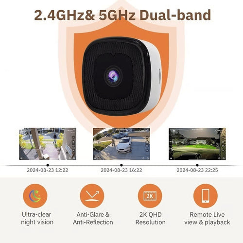 Last Day Promotion 49% OFF🔥 Crystal-clear security 2K camera