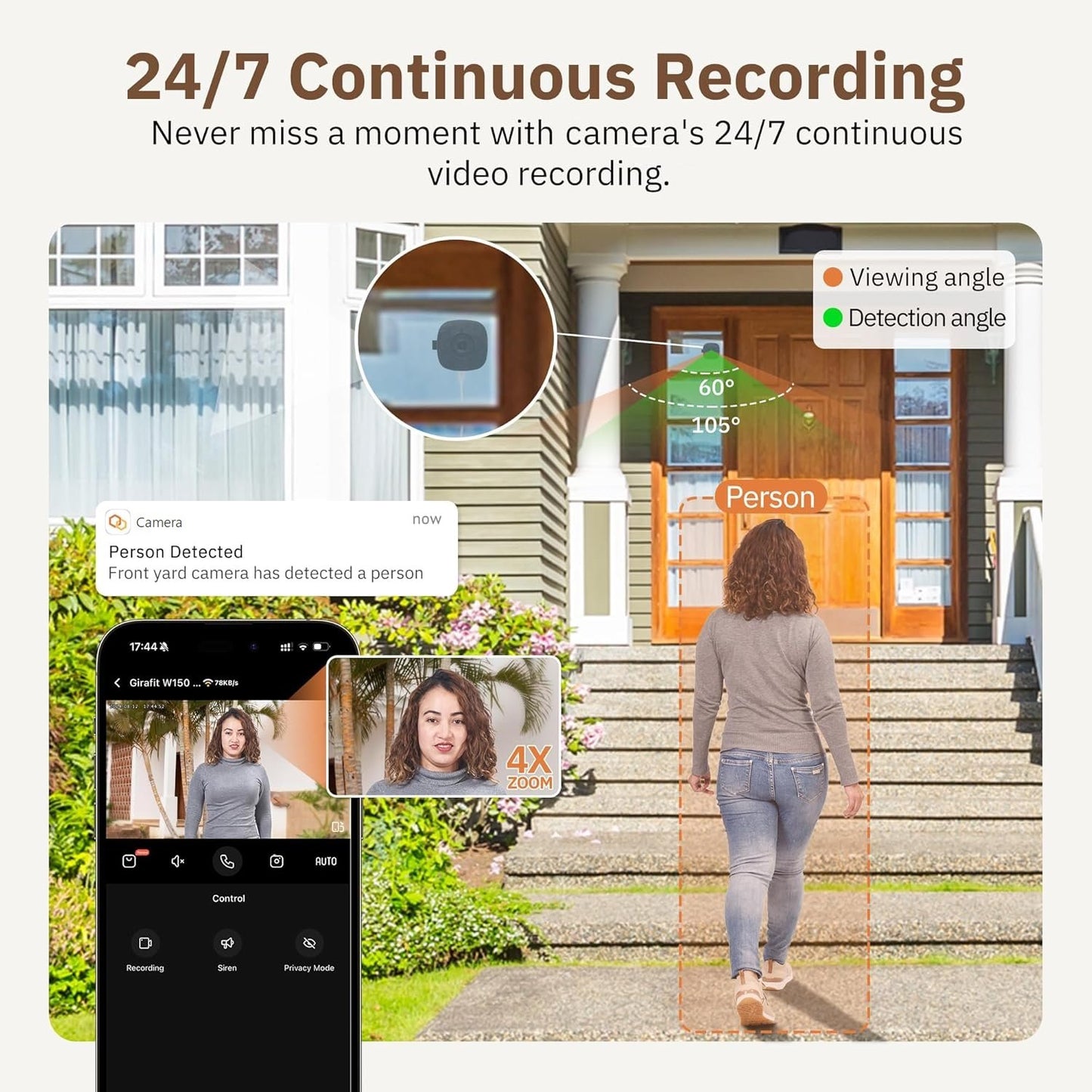 Last Day Promotion 49% OFF🔥 Crystal-clear security 2K camera